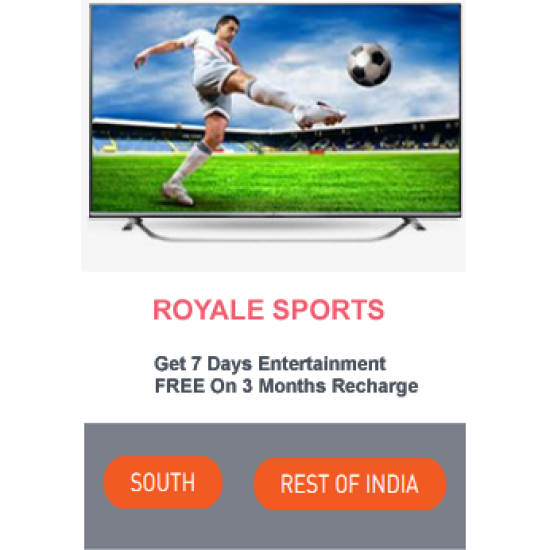 ROYALE SPORTS HD 3 MONTH