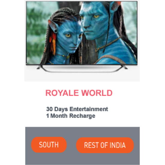 ROYALE WORLD HD 1 MONTH